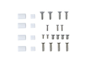 Replacement Feet and Screw Set for Wii White