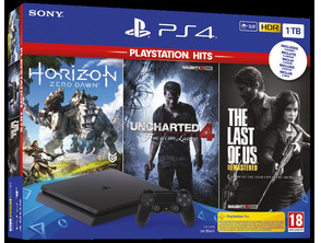 Add to cart Playstation 4 console 1 TB   Uncharted 4   Horizon Zero Dawn   The Last of Us Playstation 4 console 1 TB   Uncharted 4   Horizon Zero Dawn   The Last of Us