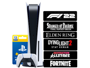 Add to cart Playstation 5 + Dualsense Console + 6 Games + Acc + Prepaid Playstation 5 + Dualsense Console + 6 Games + Acc + Prepaid