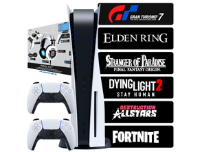 Add to cart Console Playstation 5 + 2 Dualsense + 3 Games + Prepaid 50 € PSN Console Playstation 5 + 2 Dualsense + 3 Games + Prepaid 50 € PSN