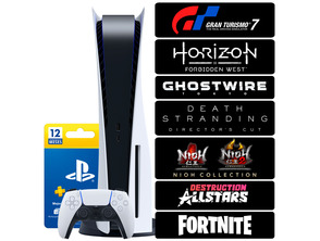 Add to cart Playstation 5 + 7 Games + 12 months PSN Playstation 5 + 7 Games + 12 months PSN