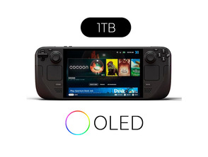 Add to cart Steam Deck OLED NVMe Portable Console 1 TB Steam Deck OLED NVMe Portable Console 1 TB