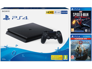 Add to cart PS4 Console (500GB) + Spiderman Miles Morales + God of War (PSHits) PS4 Console (500GB) + Spiderman Miles Morales + God of War (PSHits)