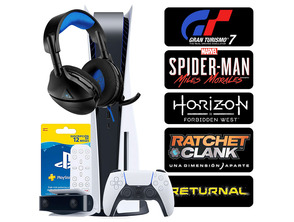 Add to cart PS5 Console + 5 Games + Accessories + 12 Months PSN PS5 Console + 5 Games + Accessories + 12 Months PSN