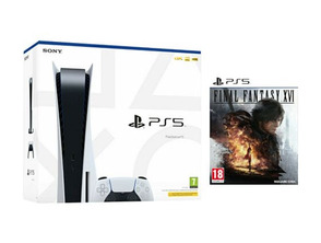 Add to cart PS5 Console with Reader + Dualsense + Final Fantasy XVI PS5 Console with Reader + Dualsense + Final Fantasy XVI