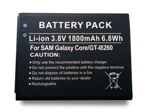 Add to cart Rechargeable Battery Samsung Galaxy Core i8262 Rechargeable Battery Samsung Galaxy Core i8262