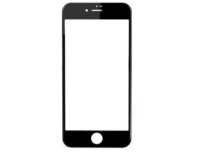 Tempered Glass 3D iPhone 7 Plus / 8 Plus Black