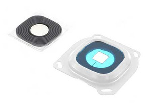 Rear Camera Lens Cover + Crystal Lens Samsung Galaxy A8 White