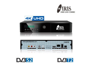 Satellite decoder + TDT Iris 2400 UHD Combo