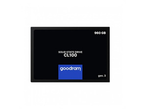 Add to cart Hard Disk 2.5 '' SSD 960GB SATA 3 GOODRAM CL10 Gen. 2 Hard Disk 2.5 '' SSD 960GB SATA 3 GOODRAM CL10 Gen. 2