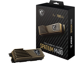 Add to cart MSI Spatial M480 HS M2 SSD 1TB PCIE4 MSI Spatial M480 HS M2 SSD 1TB PCIE4