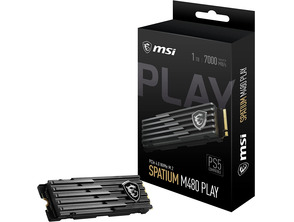 Add to cart MSI Spatial M480 Play M2 SSD 1TB PCIE4 MSI Spatial M480 Play M2 SSD 1TB PCIE4