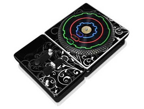 Skin DJ Hero B&W Fleur Wii
