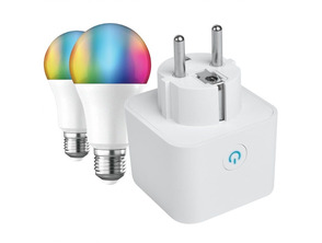 Add to cart Smart Wifi Plug Muvit IO MiopaK005 + Smart Bulb A60 E27 9W Smart Wifi Plug Muvit IO MiopaK005 + Smart Bulb A60 E27 9W