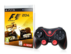 Add to cart F1 2014 PS3 + X-Shock Controller F1 2014 PS3 + X-Shock Controller