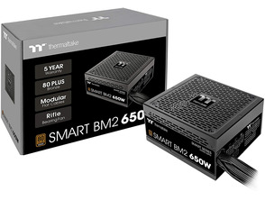 Add to cart Thermaltake Smart BM2 ATX 650W Power Supply Thermaltake Smart BM2 ATX 650W Power Supply