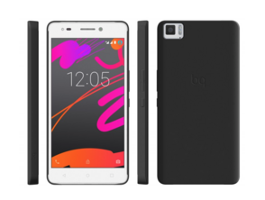 Case Aquaris M5.5 Black Candy