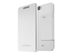 Flip Cover Wiko Rainbow White
