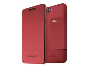 Flip Cover Wiko Rainbow Red