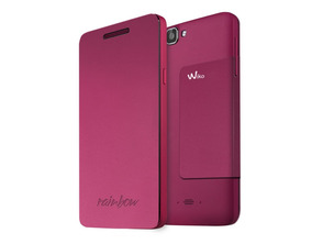 Flip Cover Wiko Rainbow Pink