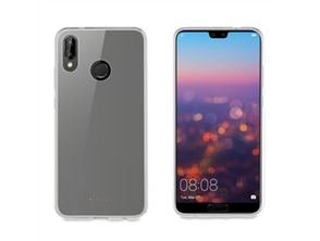 Cover Crystal Soft Huawei P20 Lite Transparent Muvit