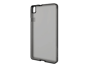 Founded Gumie Cover BQ Aquaris E6 Black without Logo