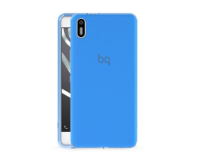 Blue Gummy BQ Aquaris X5 case
