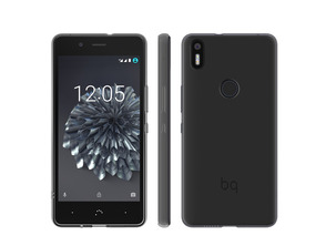 Gummy Cover BQ Aquaris X5 Plus Black