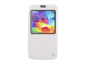 Flip Cover Windowed Samsung Galaxy S5 G900 White