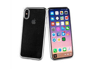 Case TPU Marco Silver Bling iPhone X Muvit Life