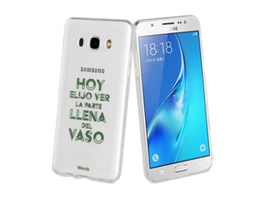 TPU transparent case Vaso Samsung Galaxy J5 2016 Words
