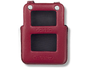 Red Lather Case For Sansa E100