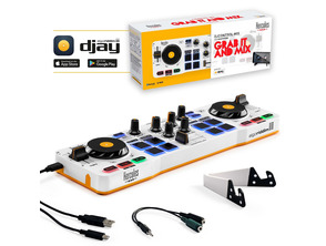 Add to cart Hercules DJControl Mix-Controller Wireless Bluetooth DJ for Smartphones Hercules DJControl Mix-Controller Wireless Bluetooth DJ for Smartphones