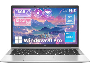 HP Elitebook 840 G7 14 I7 (10th GEN) 16GB RAM 256GB SSD WIN.11 + Reconditioning Keyboard Grade A +