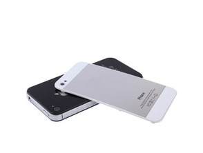 Back cover iPhone 4S  (iPhone 5 style) White