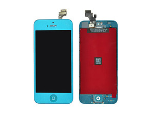 Full front for iPhone 5 Lightning Blue