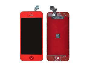 Full front for iPhone 5 Red