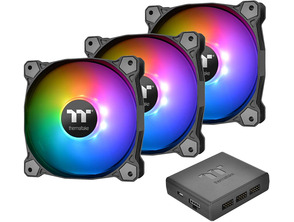Add to cart Kit 3 Thermaltake Pure Plus 14 Cm RGB Fans Kit 3 Thermaltake Pure Plus 14 Cm RGB Fans