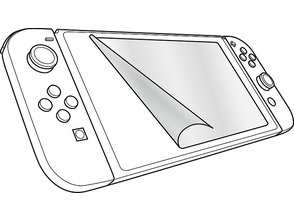 Protective film GLANCE for Nintendo Switch
