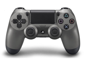 Remote Controller (compatible) PS4 Grey Steel Black