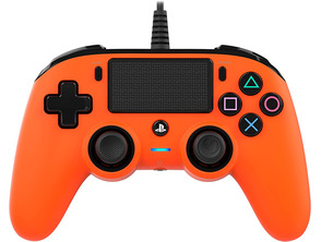 Command Nacon Compact Wired Orange Official PS4
