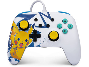 Command Power A Wired Controller Pikachu High Voltage Nintendo Switch