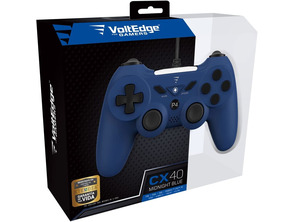 Command Voltedge Wired Controller CX40 Midnight Blue (PS4/PS3/PC)