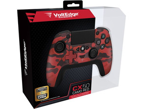 Command Voltedge Wireless Controller CX50 Camo Red PS4