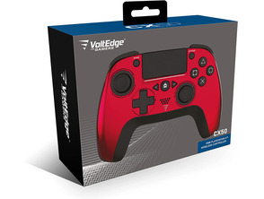 Command Voltedge Wireless Controller CX50 Chrome Red PS4