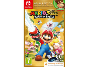 Add to cart Mario + Rabbids Kingdom Battle Gold Edition (Code in a Box) Switch Mario + Rabbids Kingdom Battle Gold Edition (Code in a Box) Switch