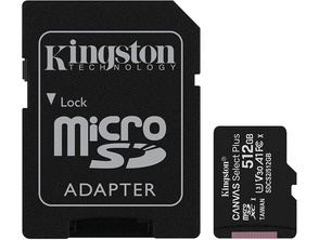 Add to cart Memory MicroSD XC 512GB Kingston Canvas Select Memory MicroSD XC 512GB Kingston Canvas Select