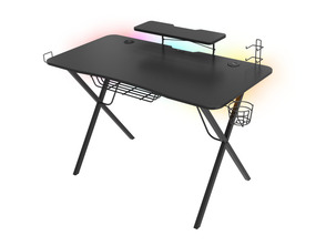 Table Gaming Genesis HOLM 300 RGB Black