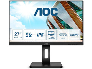 Add to cart AOC U27P2 27 " 4K Multimedia Black Monitor AOC U27P2 27 " 4K Multimedia Black Monitor