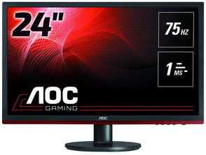Add to cart Monitor Gaming AOC G2460VQ6 24 " Full HD Multimedia Black Monitor Gaming AOC G2460VQ6 24 " Full HD Multimedia Black